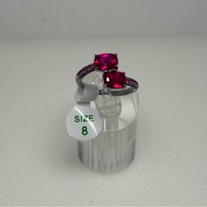 Ring Lab Created Ruby Size 8